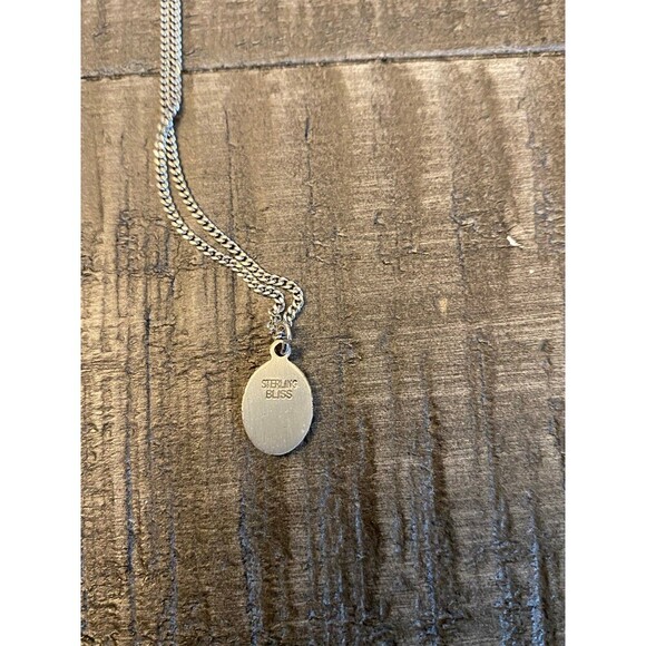 Saint Elizabeth of the Visitation sterling silver necklace - Picture 4 of 6